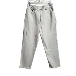 Ralph Lauren Women's High Rise Jeans - Cream